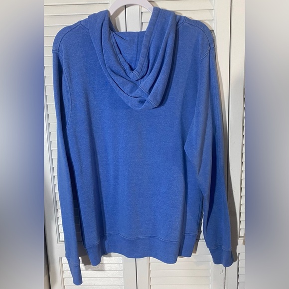 J America Hoodie Sweatshirt Size Large Blue Pocket Life is Better in a Camper - Picture 7 of 7